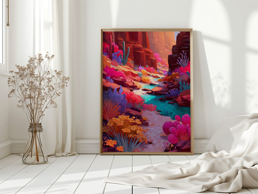 Colors of the Desert Embrace