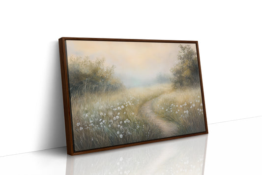 Summer Path Through Dancing Daisies