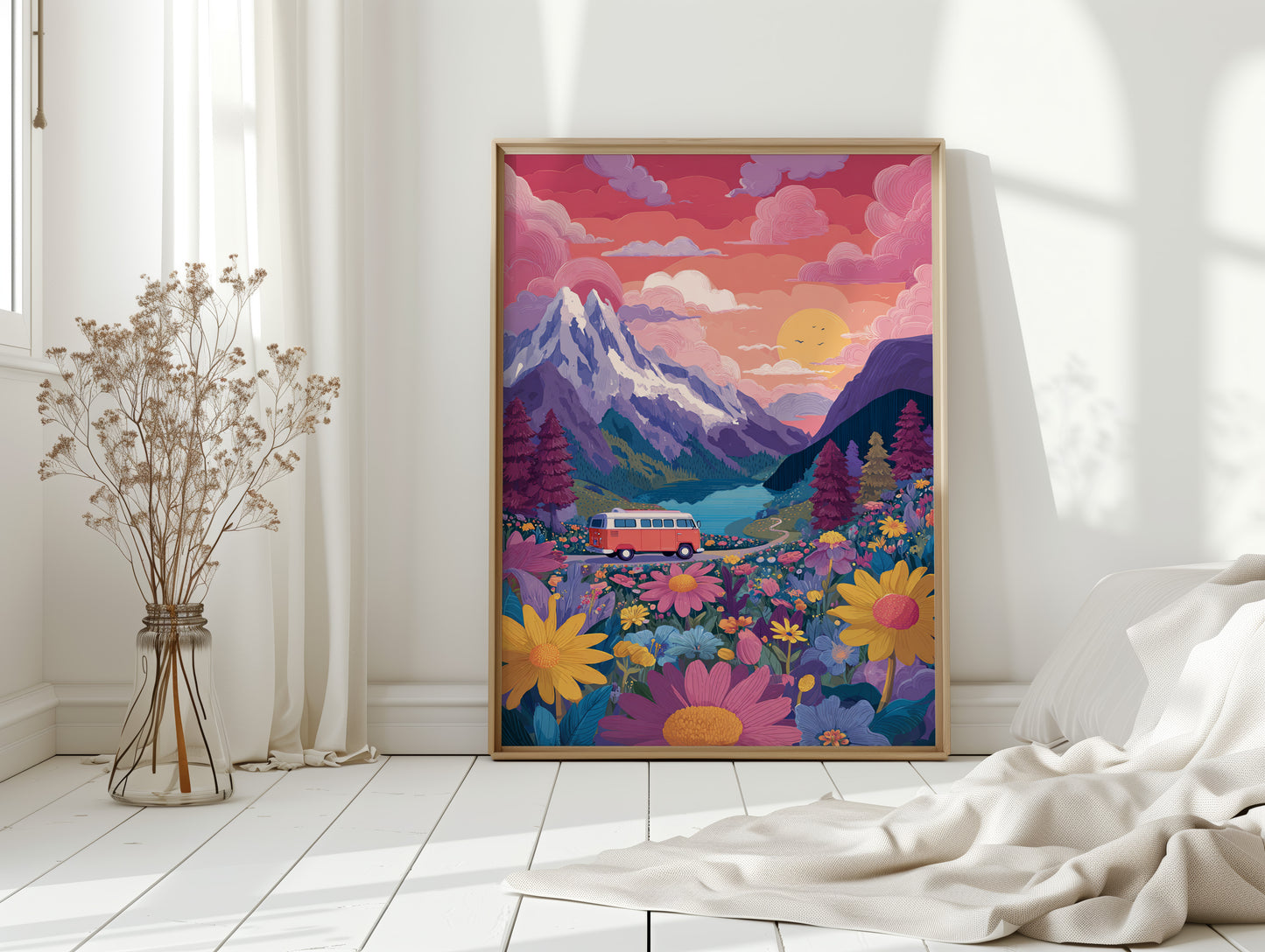 Journey Through Blooming Horizons