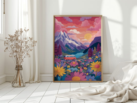 Journey Through Blooming Horizons