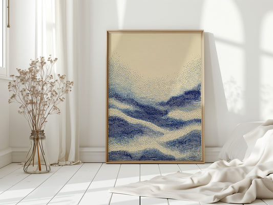 Tides of Indigo Embrace