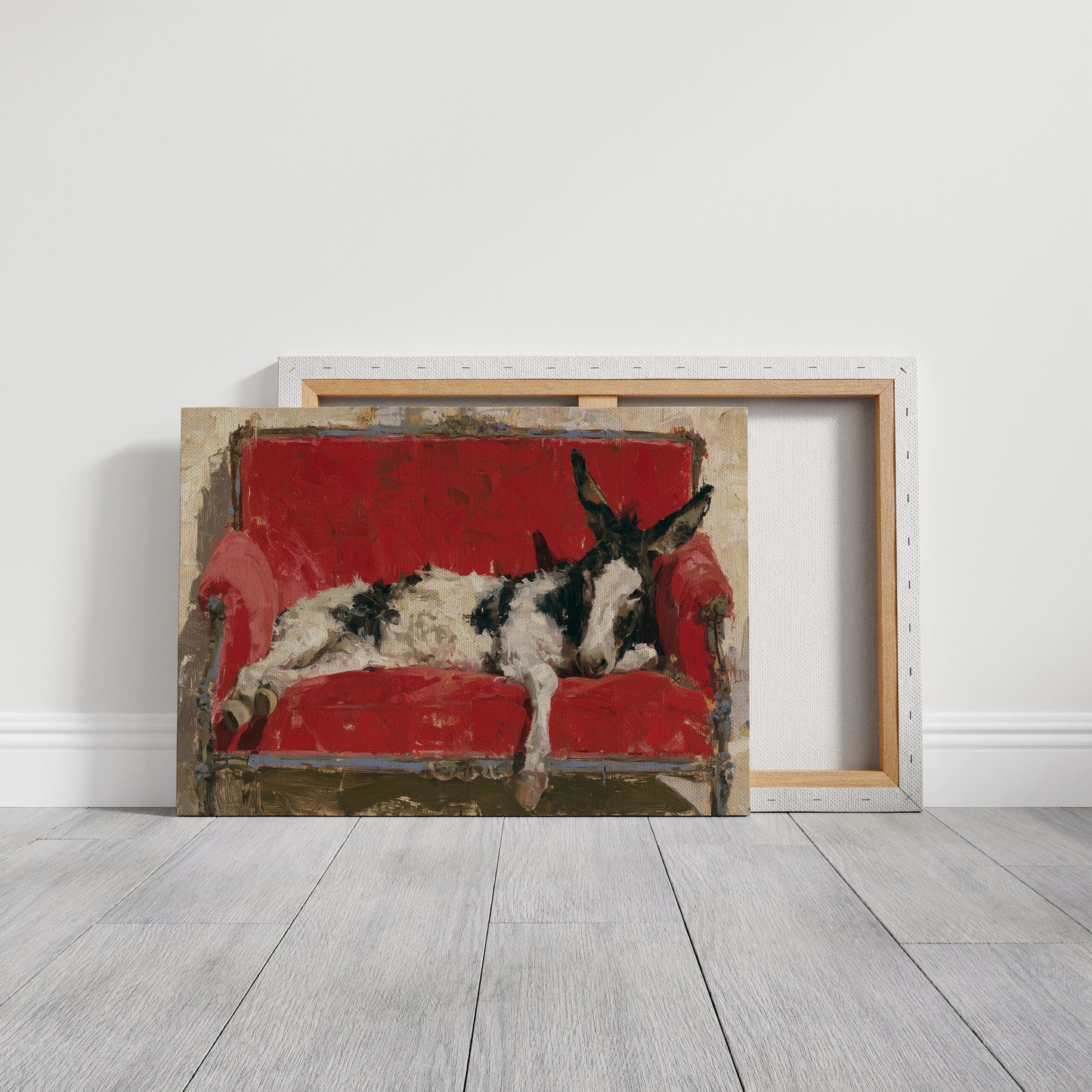 Donkey Takes the Couch