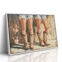 Summer Legs, Western Boots