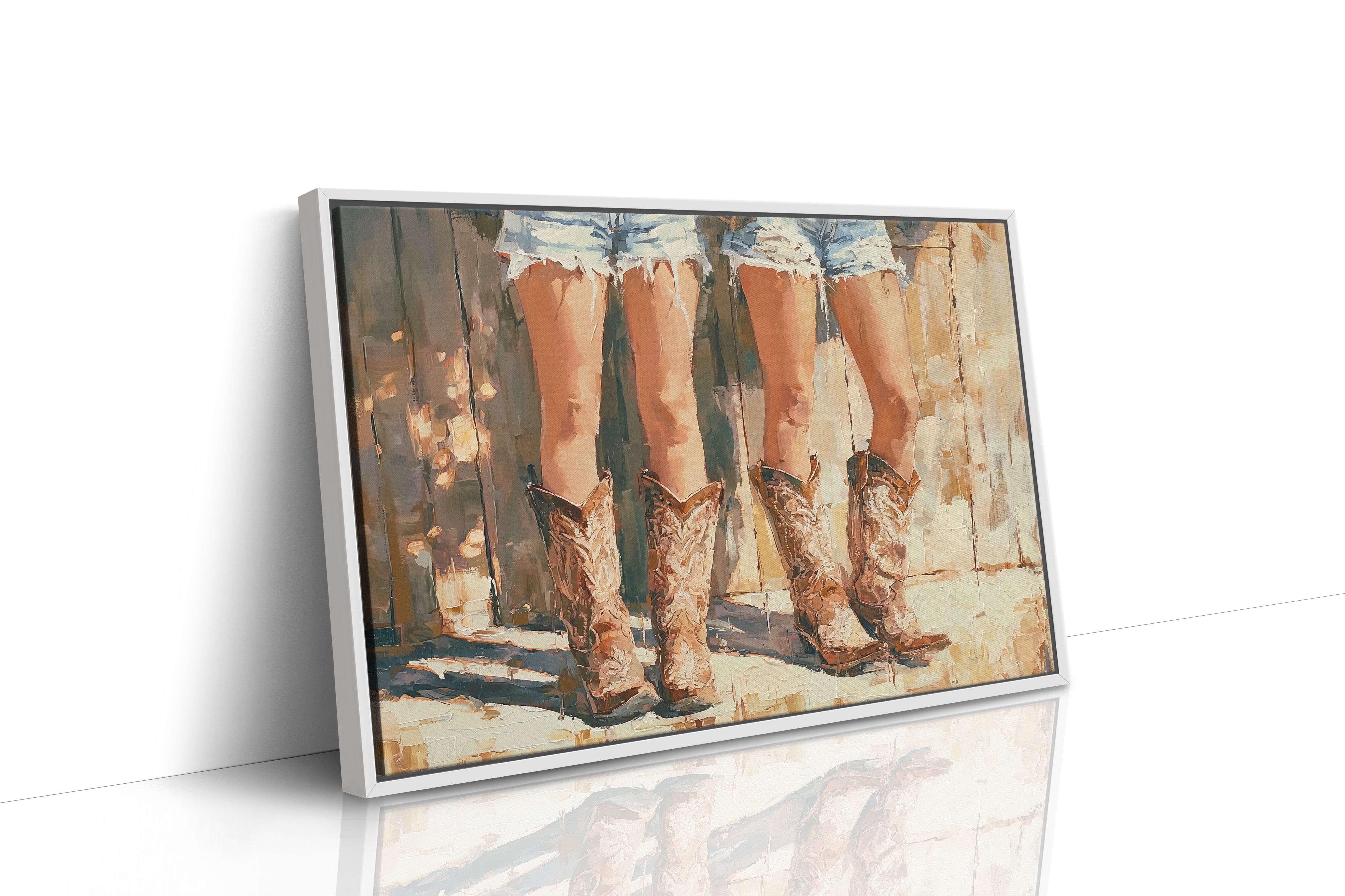 Summer Legs, Western Boots