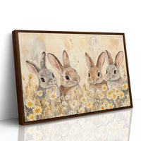 Cottontails Share Summer Daisy Tales