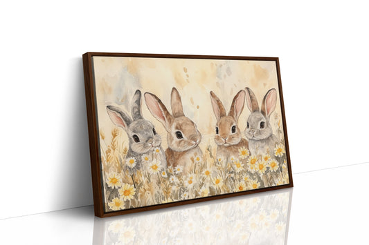 Cottontails Share Summer Daisy Tales