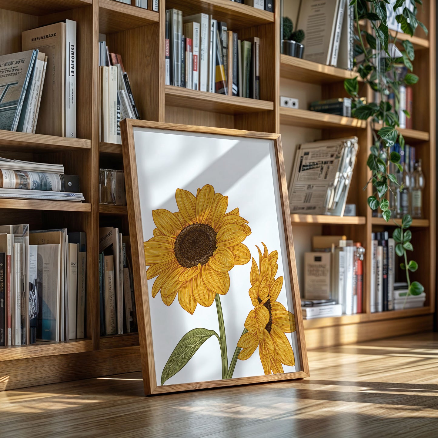 Golden Petals Greet Morning Sun