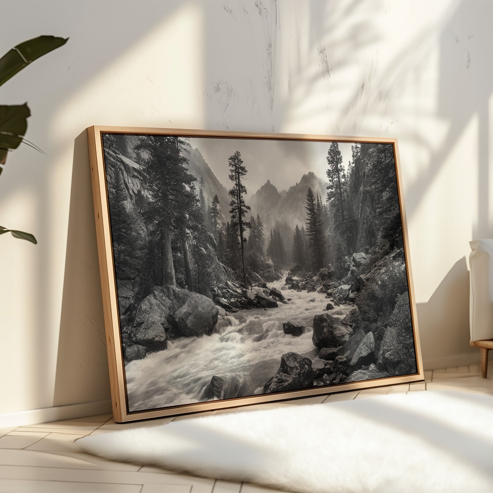Wild Waters Carve Mountain Memories