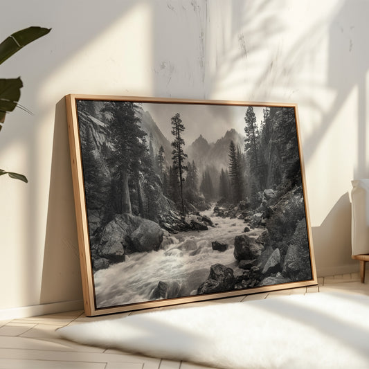 Wild Waters Carve Mountain Memories