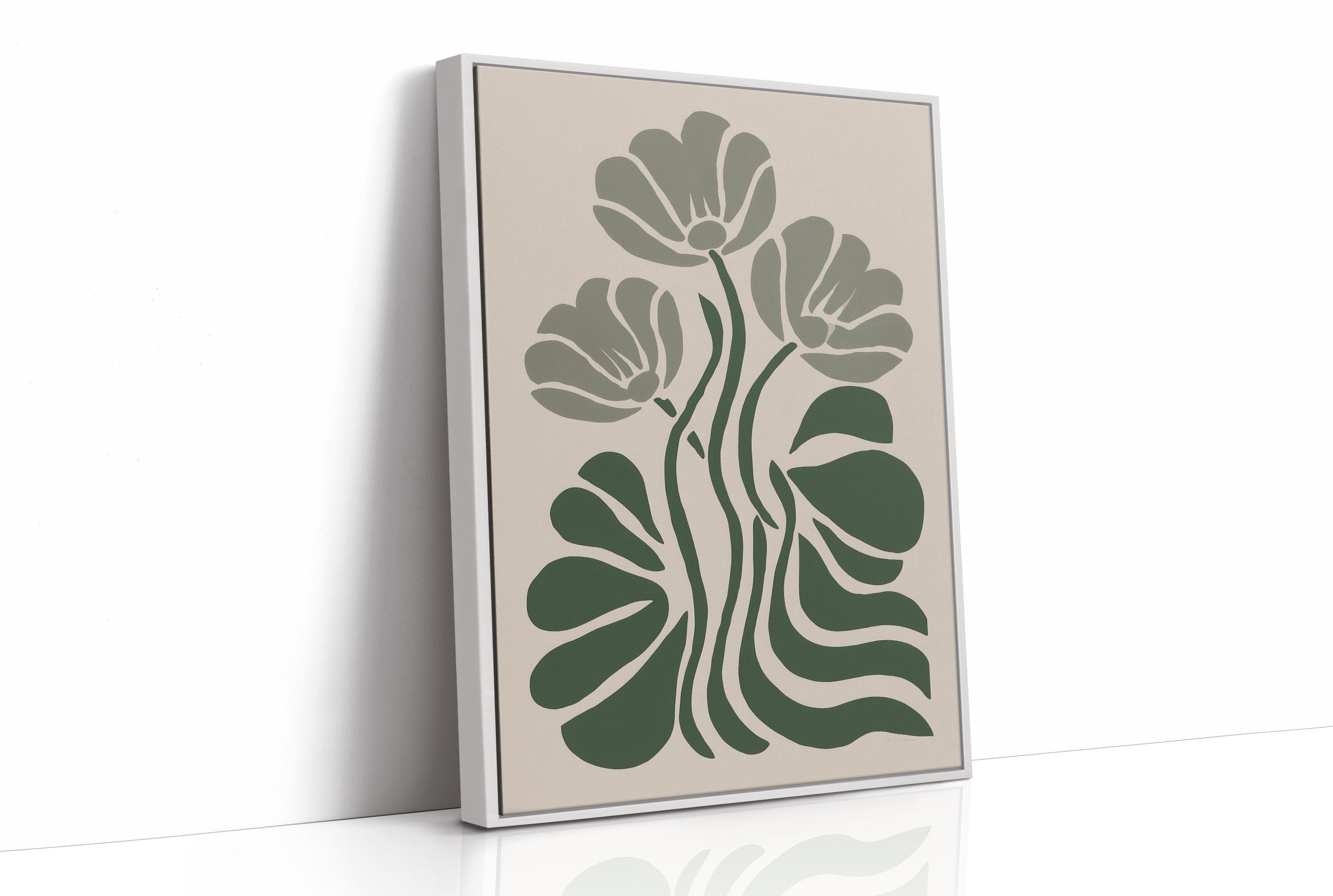 Tulips Dance In Sage Symmetry