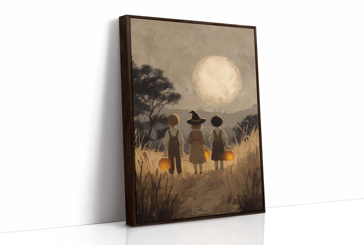 Moonlit Adventure Awaits Three Friends