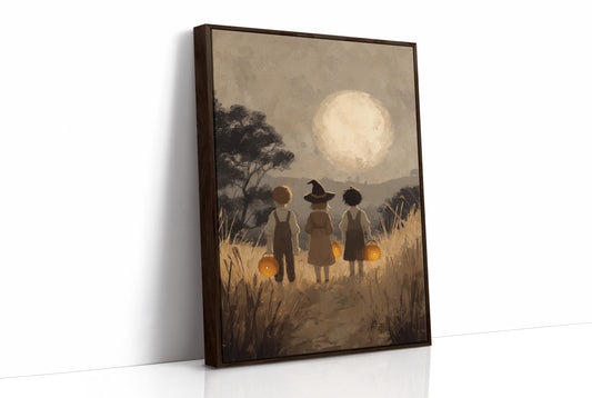 Moonlit Adventure Awaits Three Friends