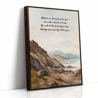 Sacred Words On Rugged Shores