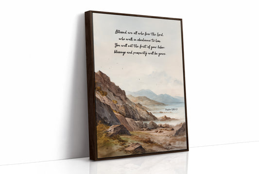 Sacred Words On Rugged Shores