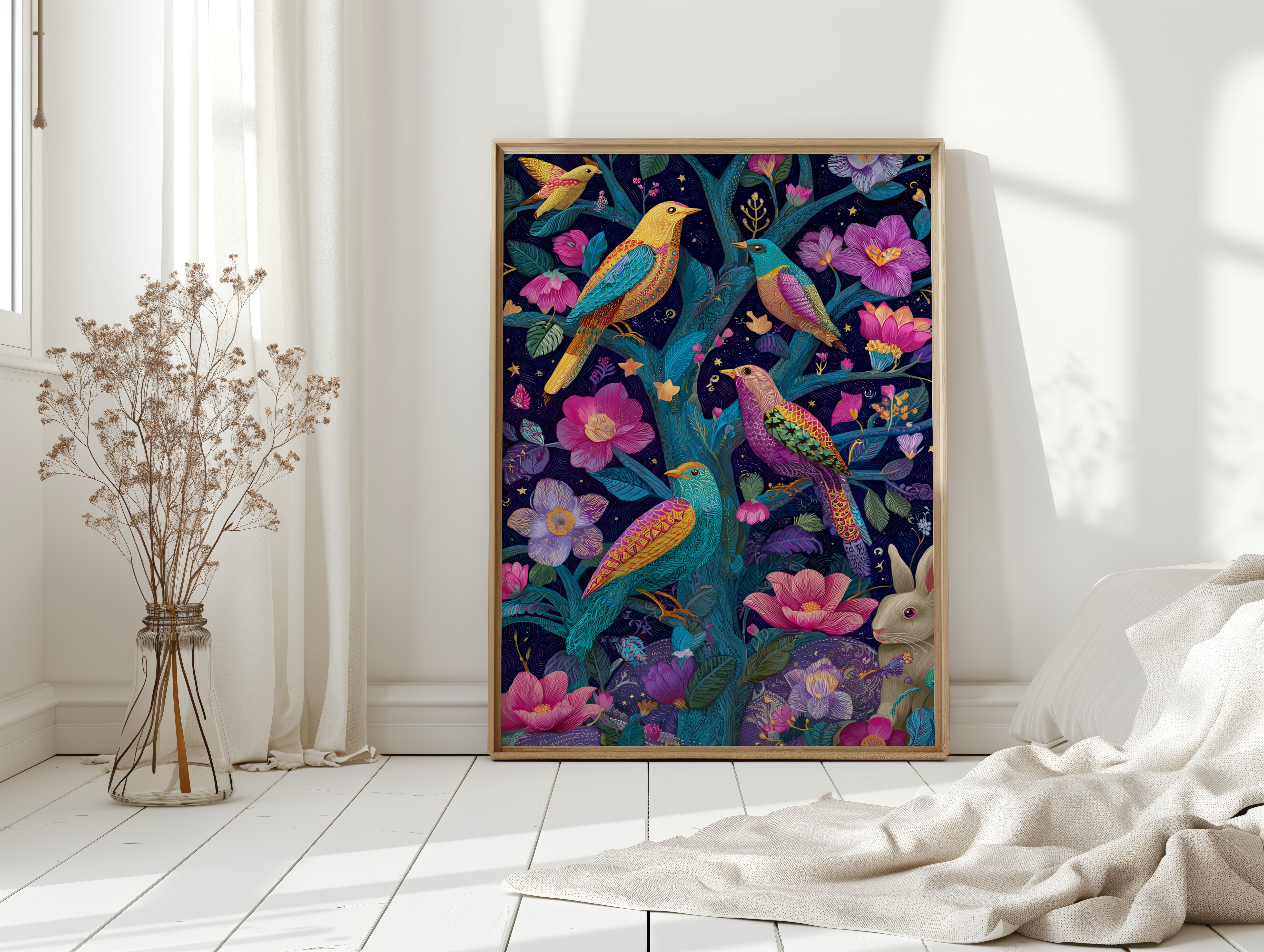 A Symphony of Colorful Companions