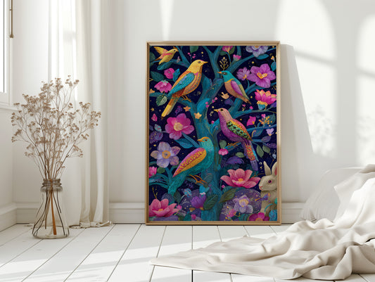 A Symphony of Colorful Companions
