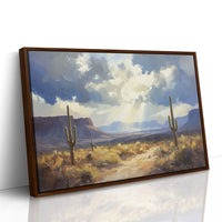 Desert Light Breaks Canyon Walls