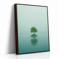 Solitary Tree in Mist