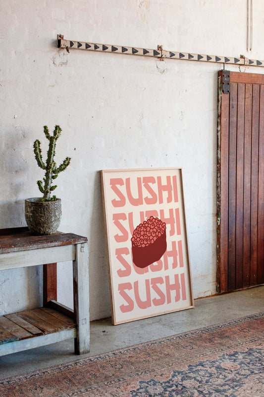 Coral Letters Serve Fresh Joy