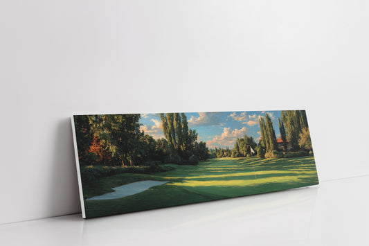 Afternoon Shadows on the Green