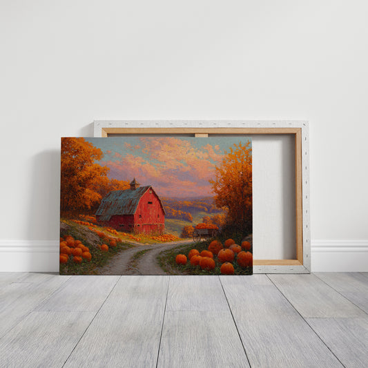 Harvest Road to Autumn's Embrace