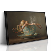 Curious Tentacles In Vintage Teacup