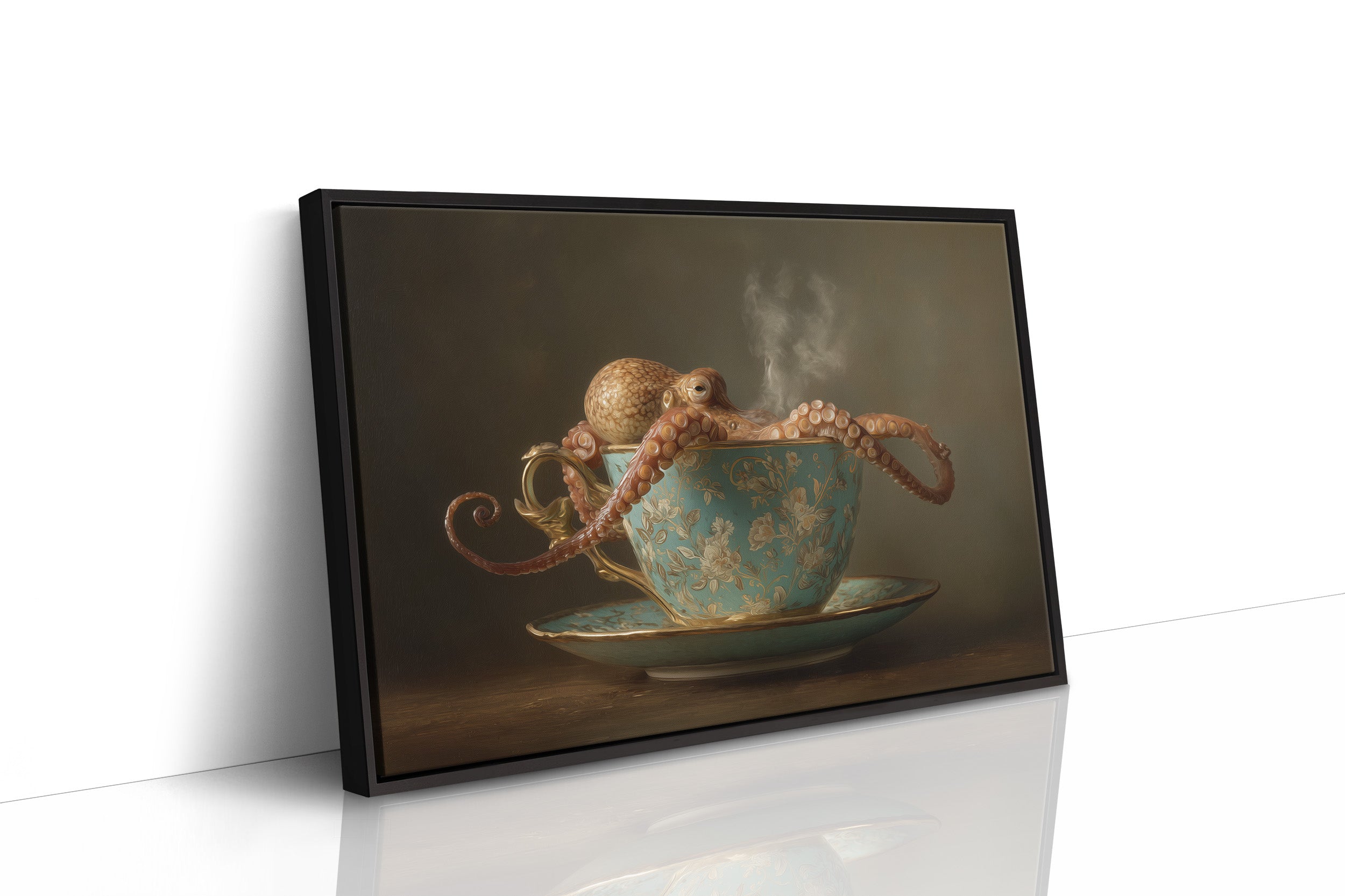 Curious Tentacles In Vintage Teacup