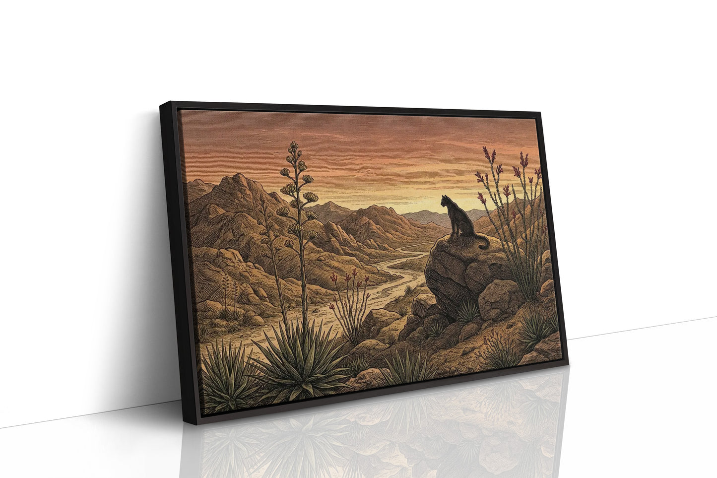 Mountain Lion at Dusk
