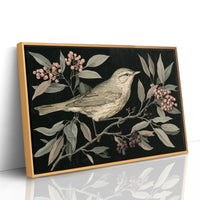 Cream Warbler in the Branches