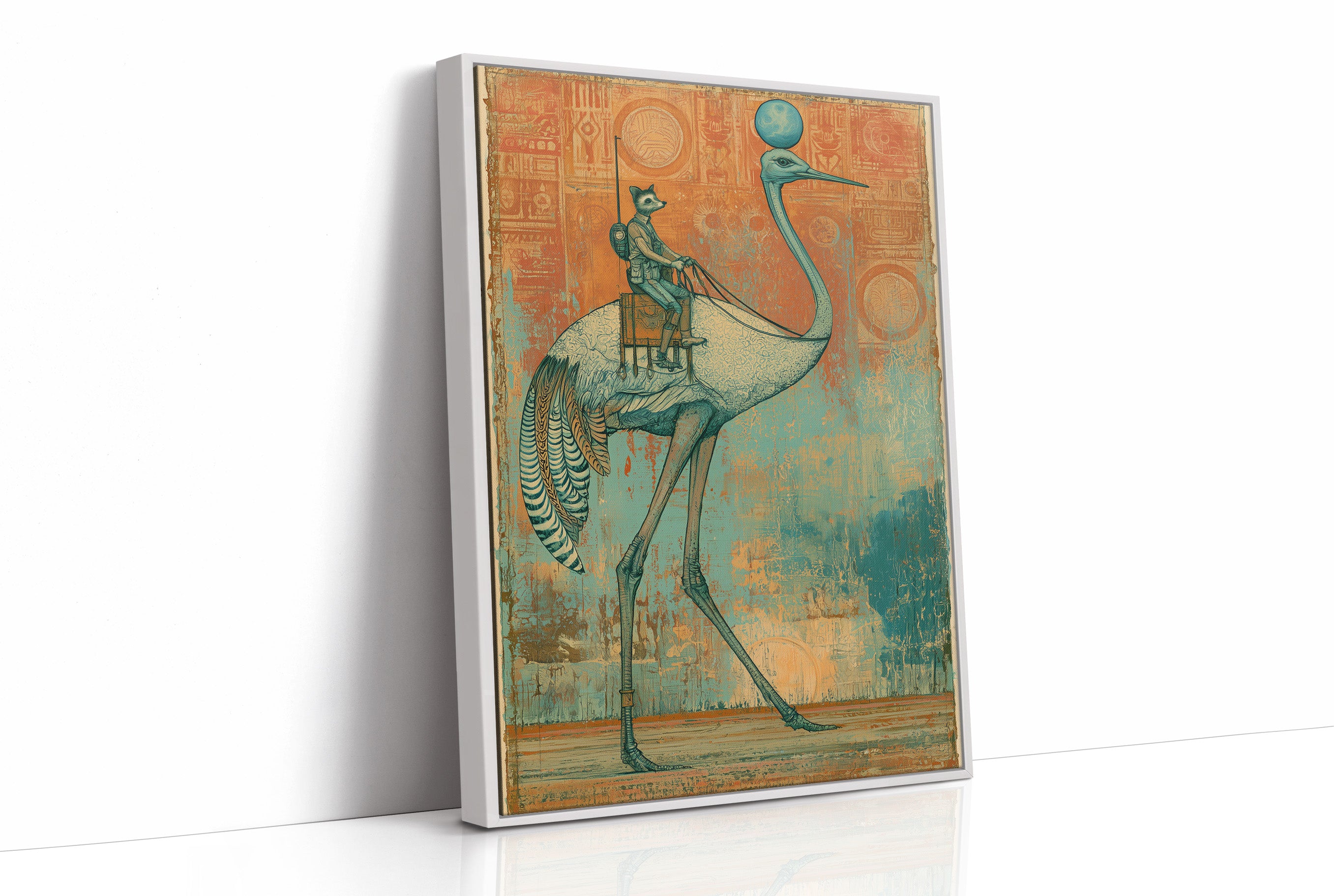 Explorer's Ride on the Long-Necked Beast