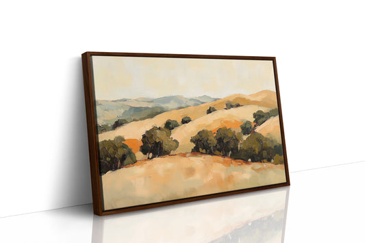 Golden Hills Carry Summer's Memory