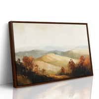 Autumn Hills Remember Golden Light