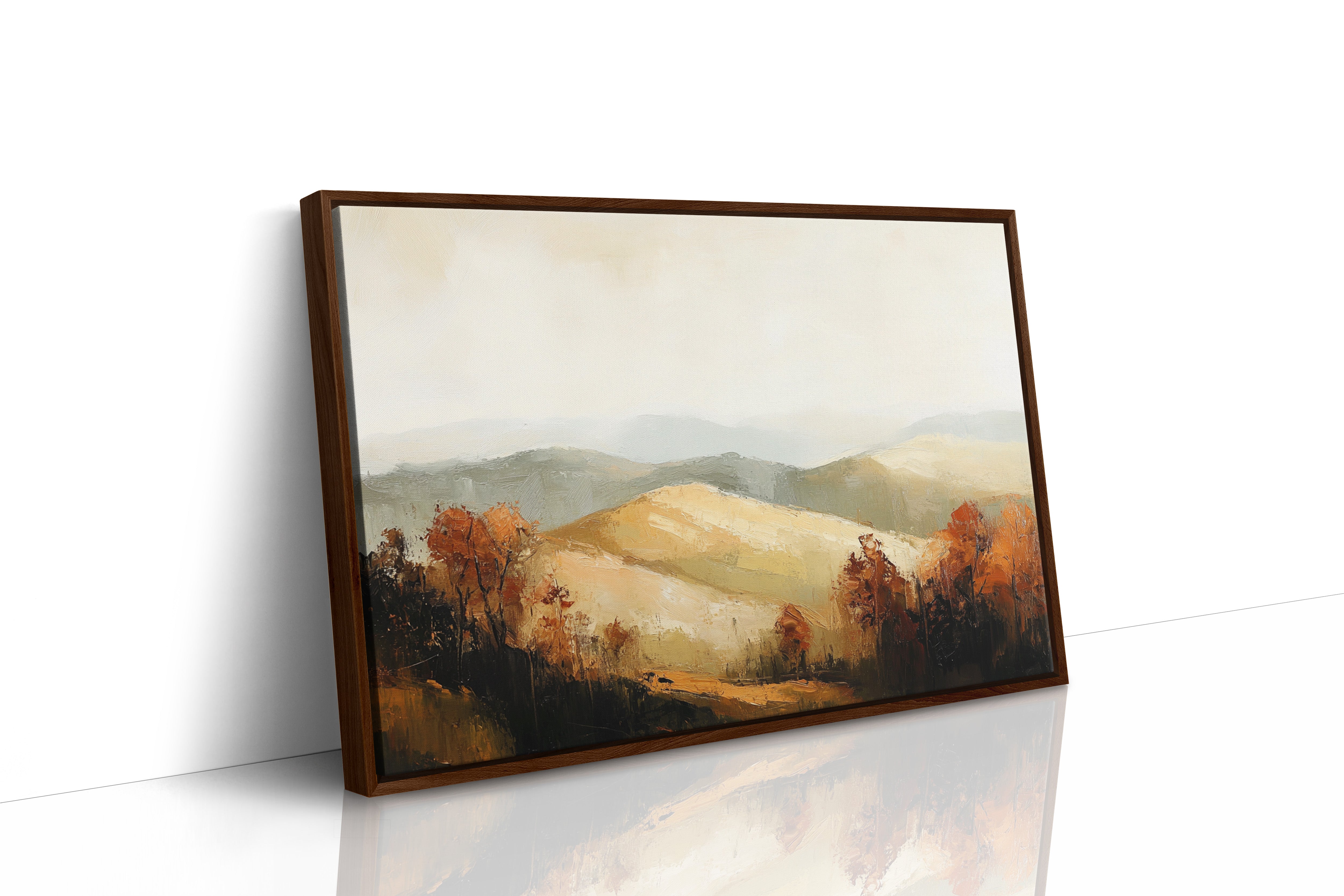 Autumn Hills Remember Golden Light