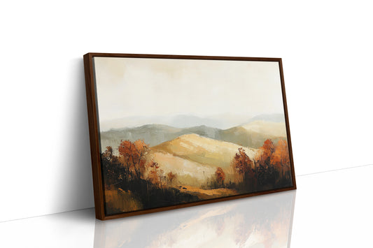 Autumn Hills Remember Golden Light