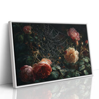 Roses Caught In Morning Dew