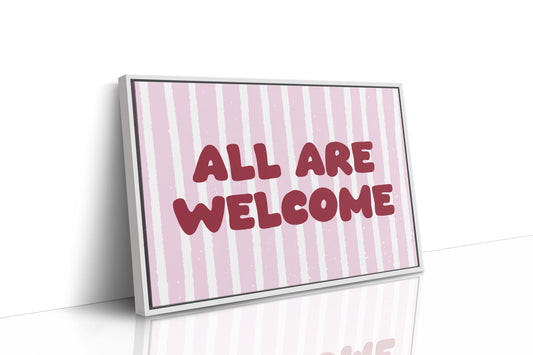 All Are Welcome, Pink Stripe