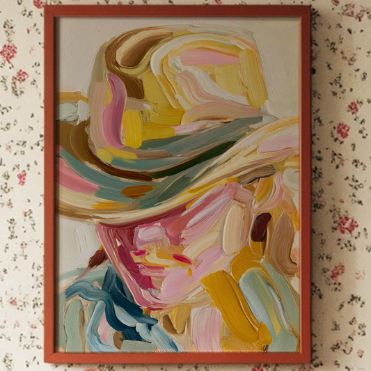 Brushstrokes Dance Like Spring Wind