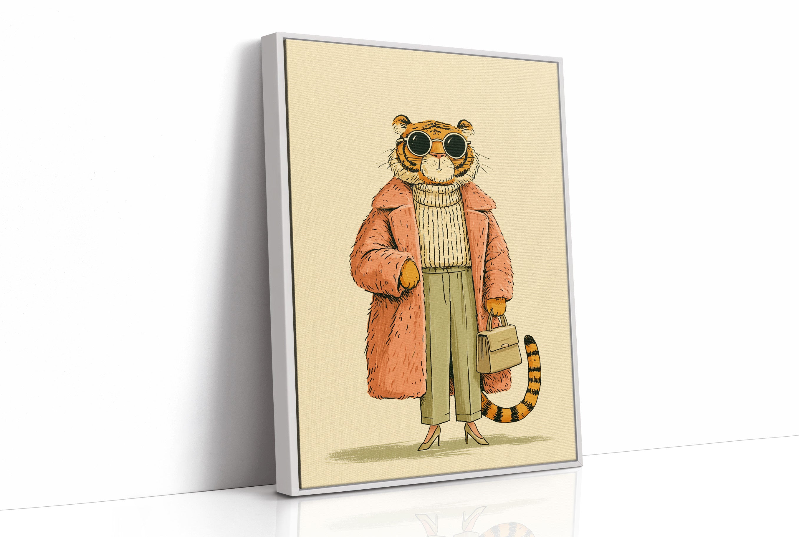 Tiger in a Trench Coat, Dressed to Kill