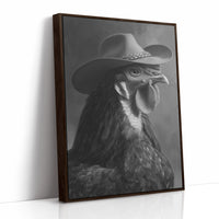 Rancher's Rooster: Portrait of Dignity