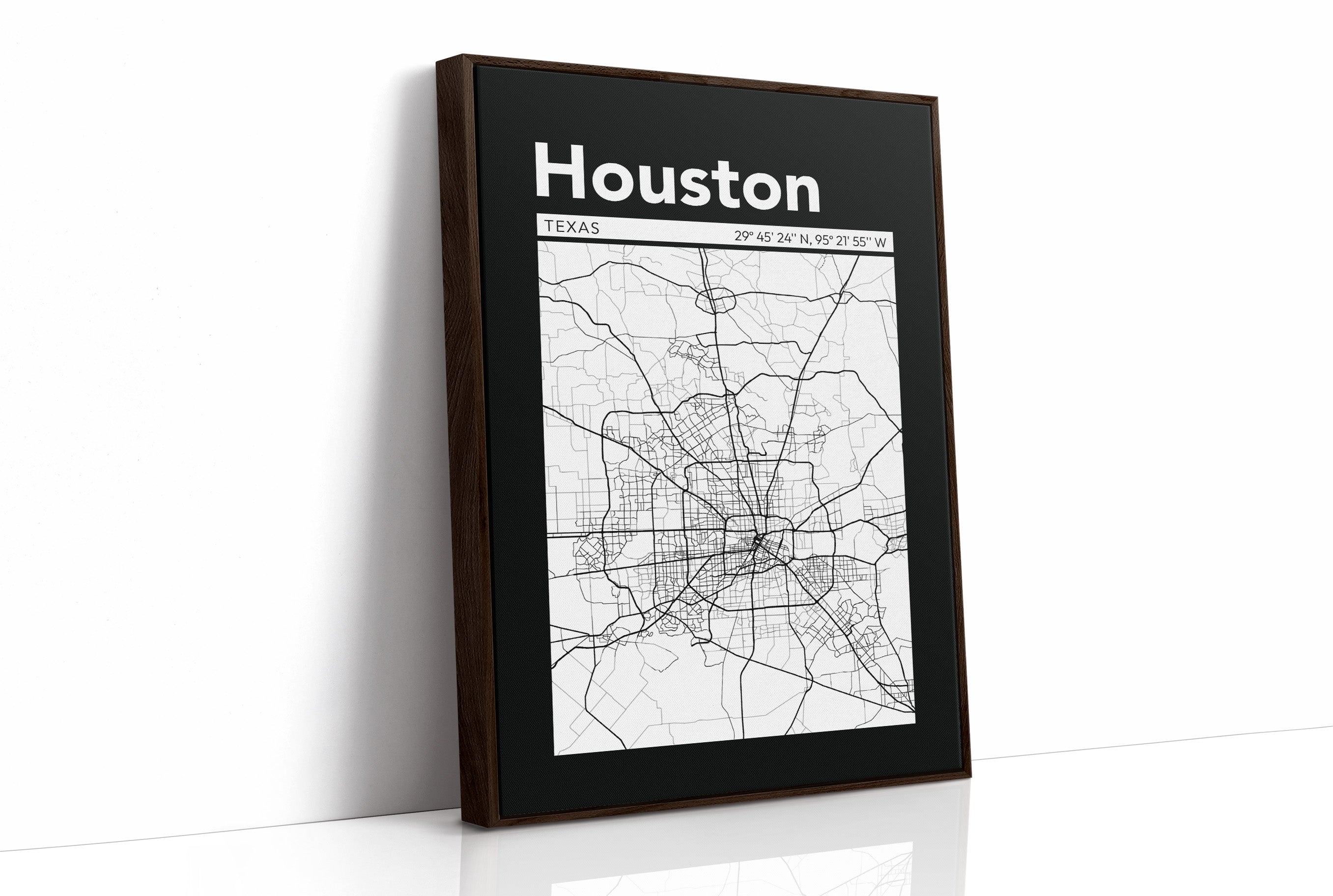Houston, Mapped in Black