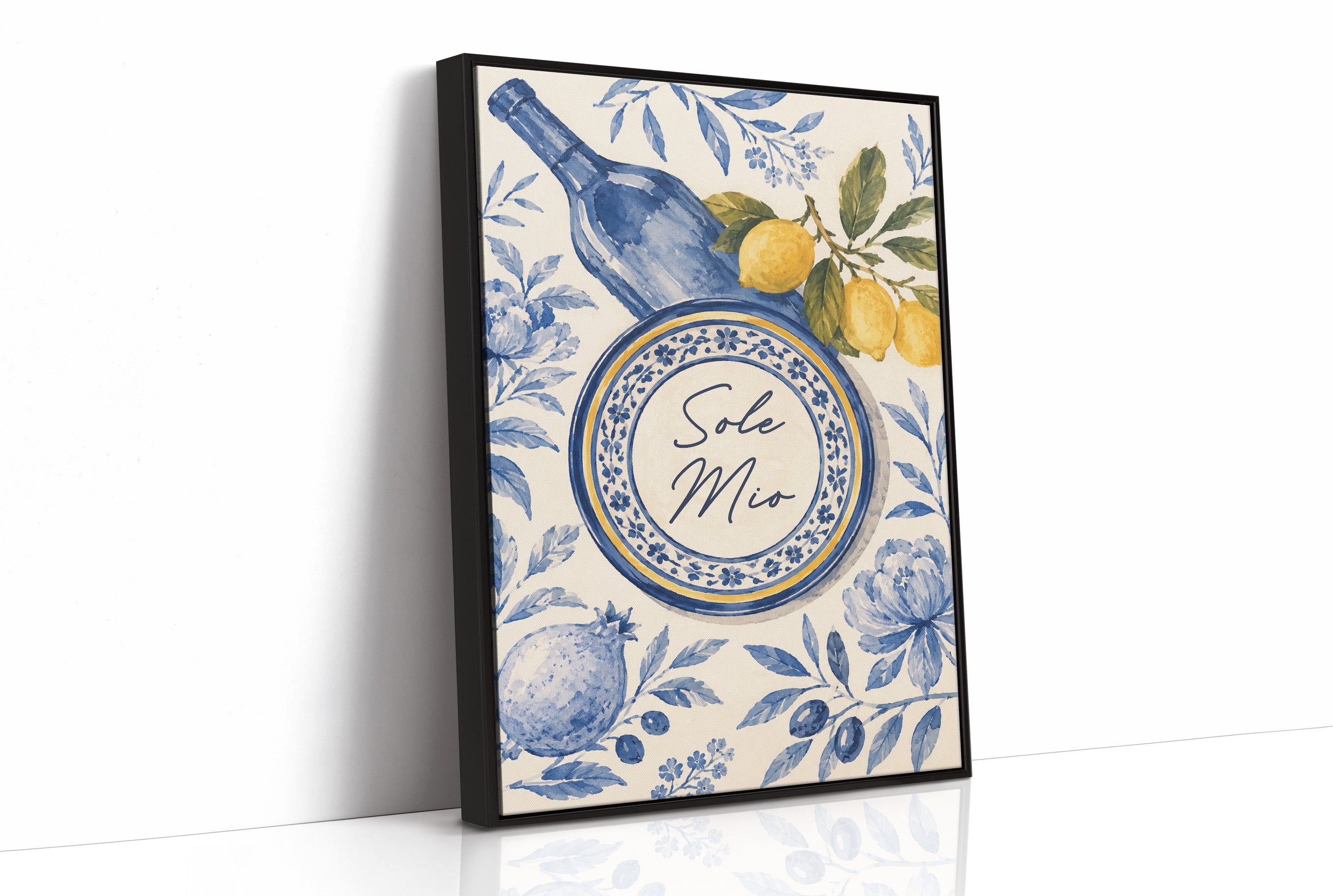 Sole Mio Tablescape (Blue & White)