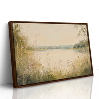 Wild Blooms Dance By Still Waters