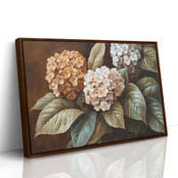 Autumn Hydrangeas Paint Golden Stories