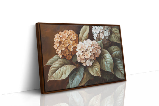 Autumn Hydrangeas Paint Golden Stories