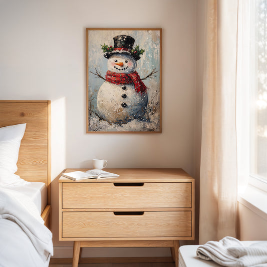A Frosty Friend Awaits