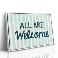 All Are Welcome, Mint Stripe