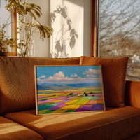 Patchwork Fields Dance In Spring