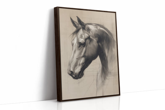 Noble Silence: Equine Elegance