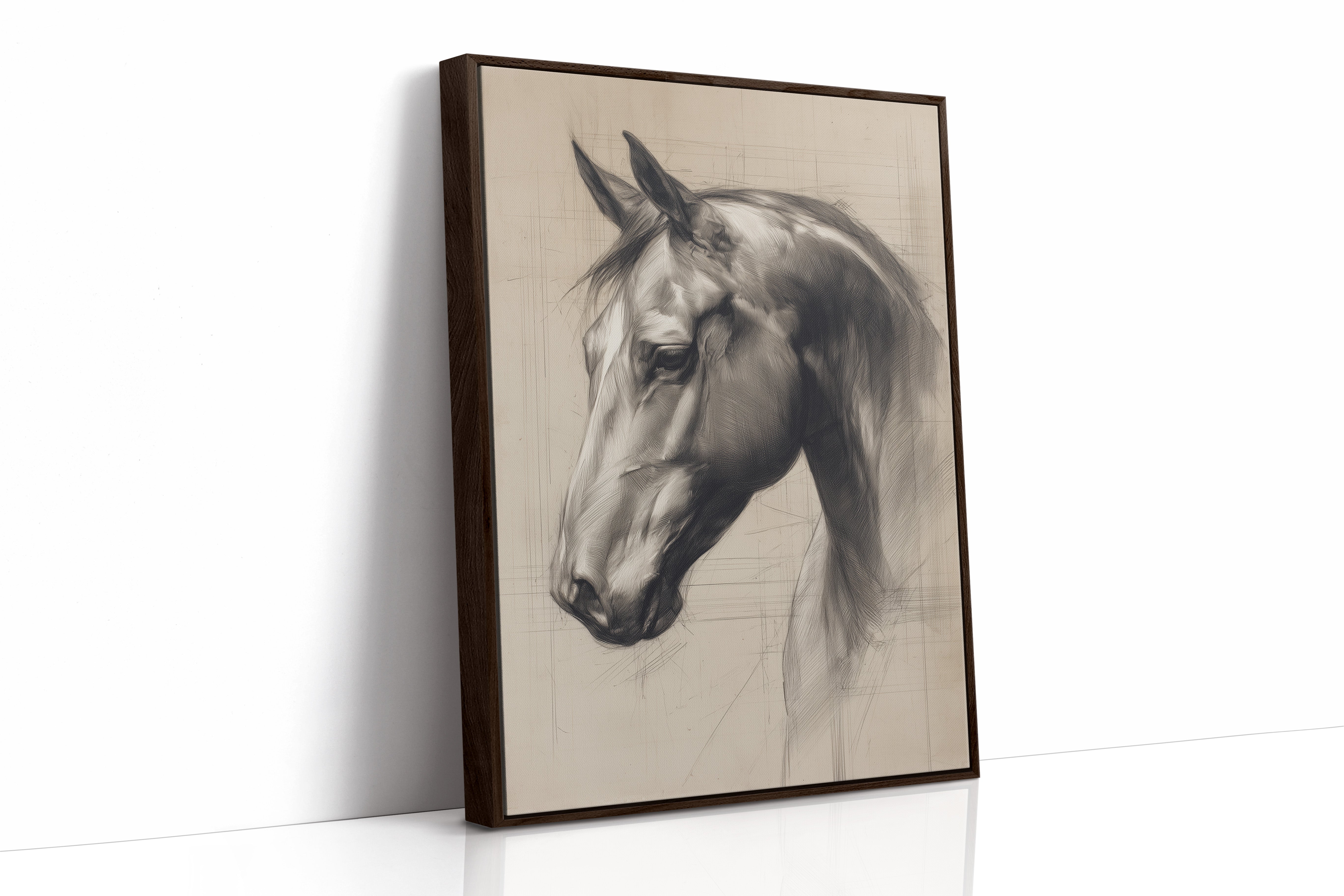 Noble Silence: Equine Elegance