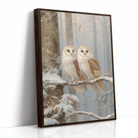 Sentinels Of Winter's Quiet Forest